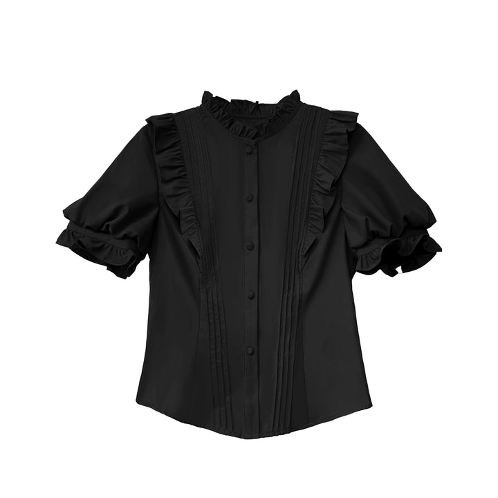 Classic Lolita Bust-supporting Bud Skirt & Solid Shirt & Bow (L M S XL) 42921:757824