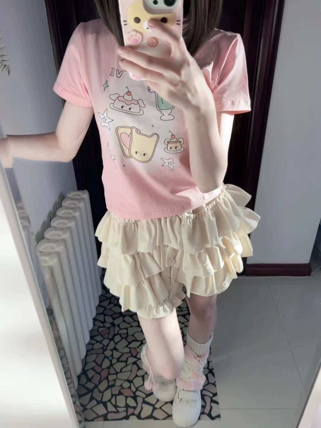 Kawaii Pantskirt Pumpkin Shorts Puff Skirt 37734:585134