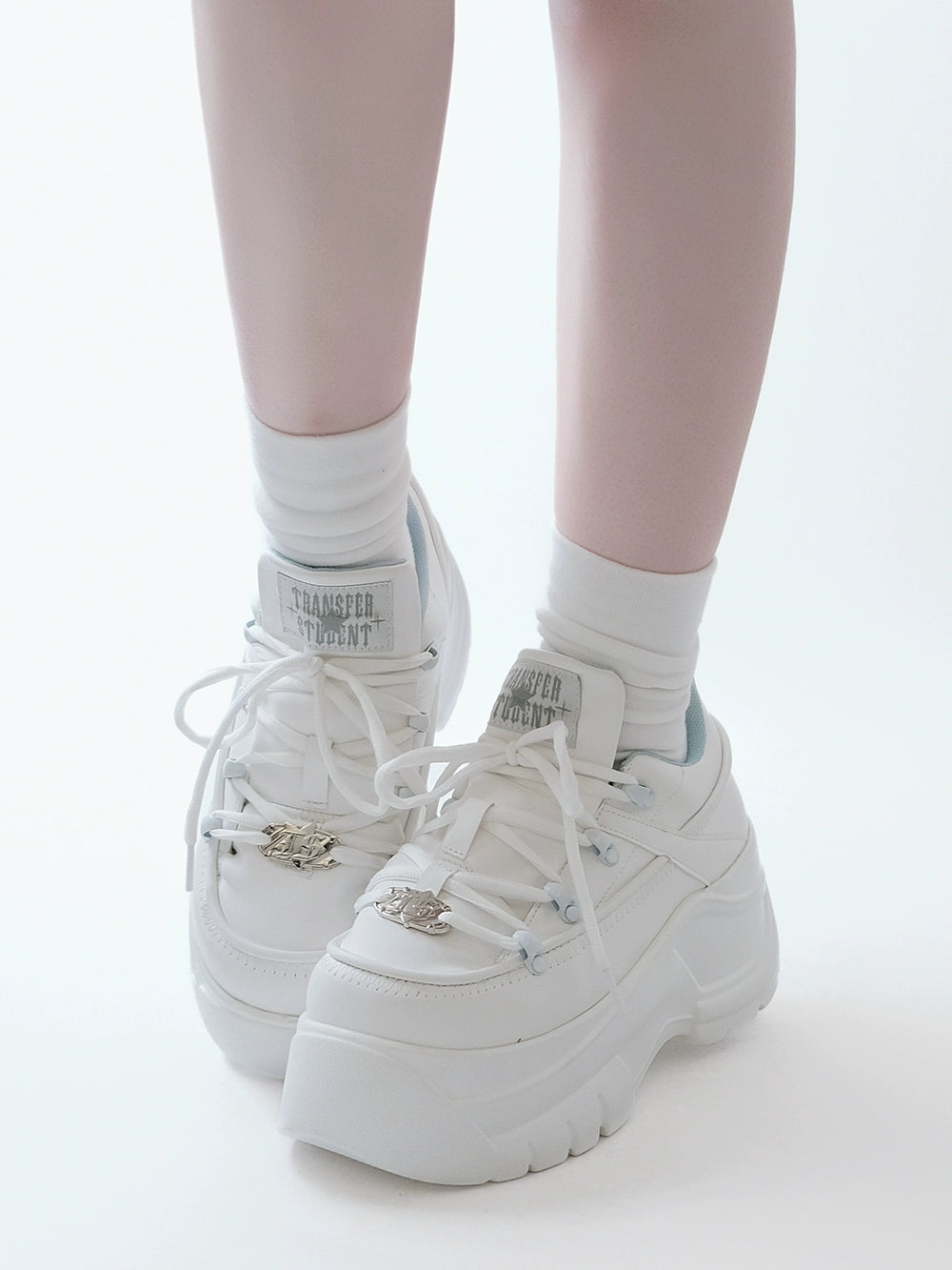 Jirai Kei High Platform Shoes, Casual Sneakers 44006:793172