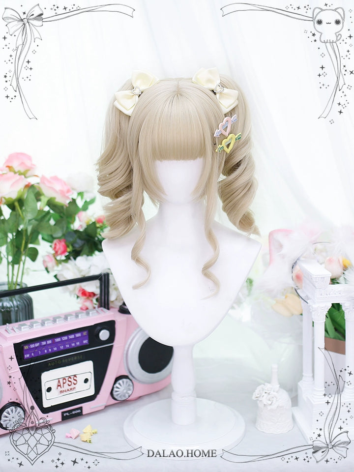 Jirai Kei Wig Lolita Wig Double Ponytails Multicolor 35610:496056 35610:496056