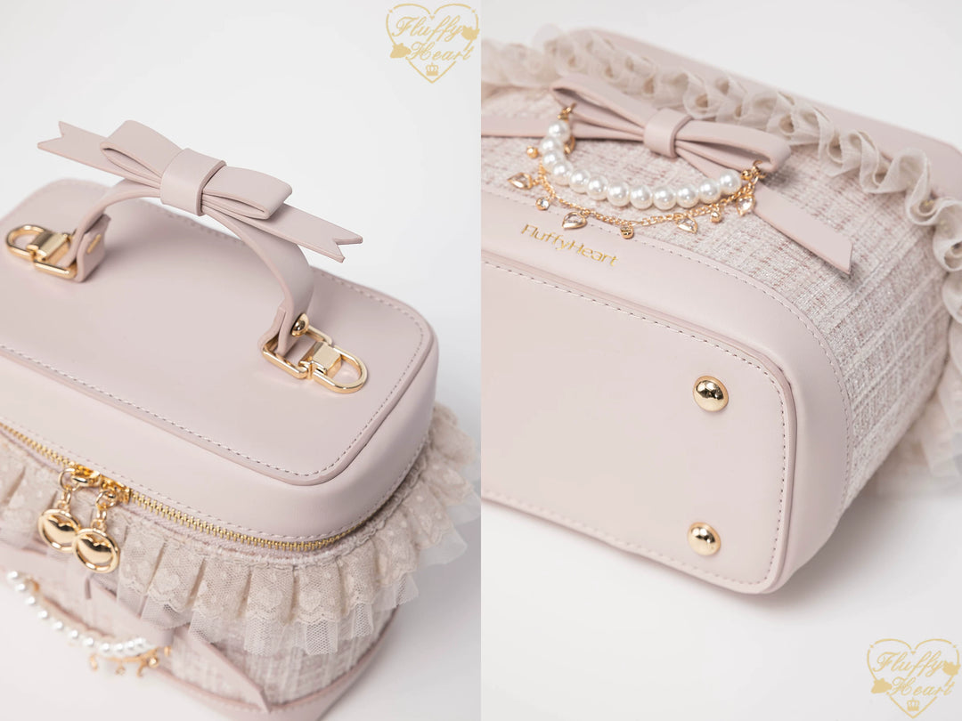 Ryousangata Bucket Hand Bag, Detachable Strap 45132:841657