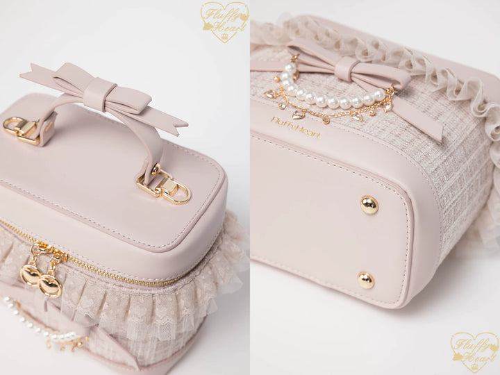 Ryousangata Bucket Hand Bag, Detachable Strap 45132:841657