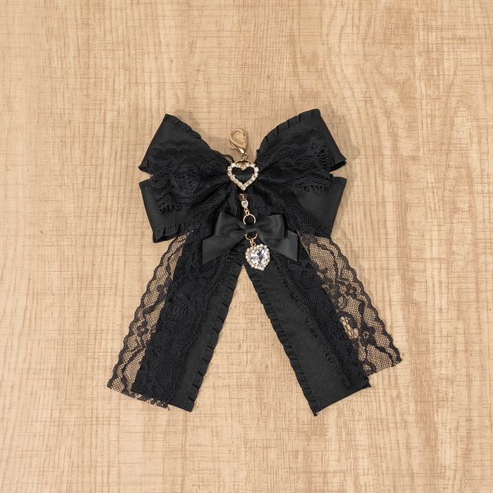 Jirai Kei Brooch Lace Bow Bag Keychain 35298:490086 35298:490086