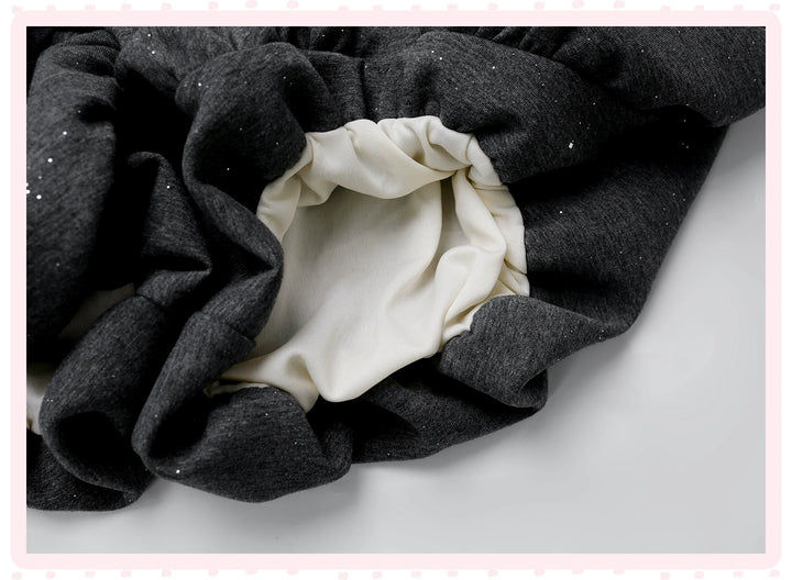 Shiny Hooded Jacket Outfit, Ear Accents 44079:796066