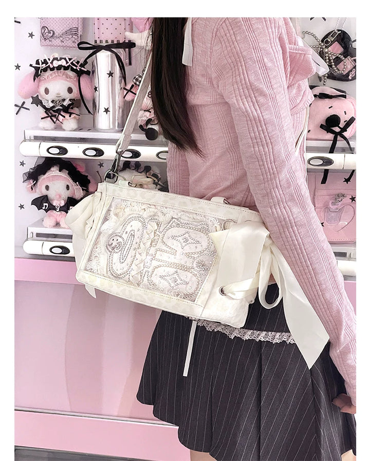 Daily Mini Ita Bag, Clear Window for Dolls & Badges 45427:849570