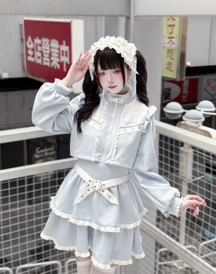 Sport Style Tenshi Kaiwai One-Piece Dress 44072:795753