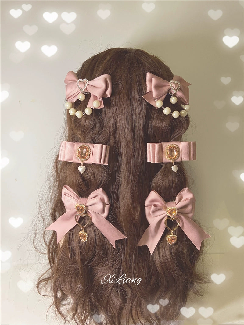 Jirai Kei Headdress Ryousangata Hair Clips Lolita Clip 37048:551628 37048:551628