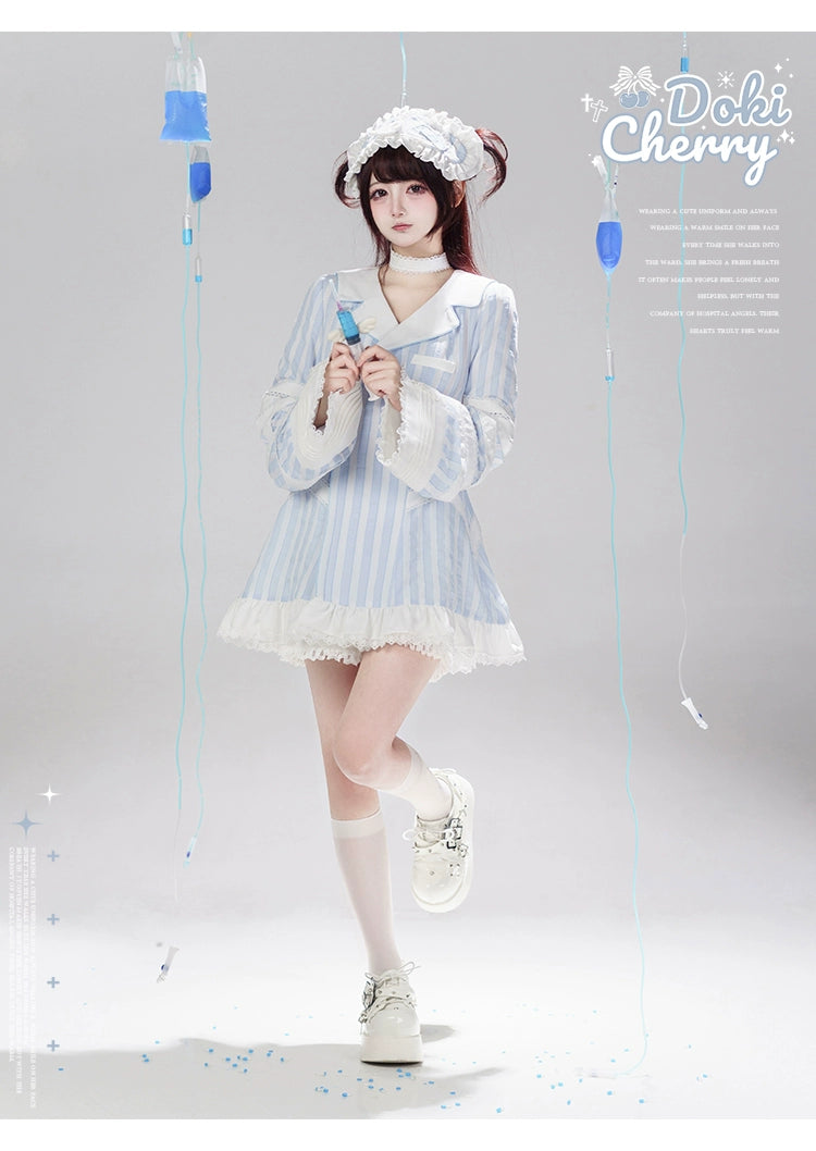 Tenshi Kaiwai Dress + Pocketed Cotton Shorts 43589:780565