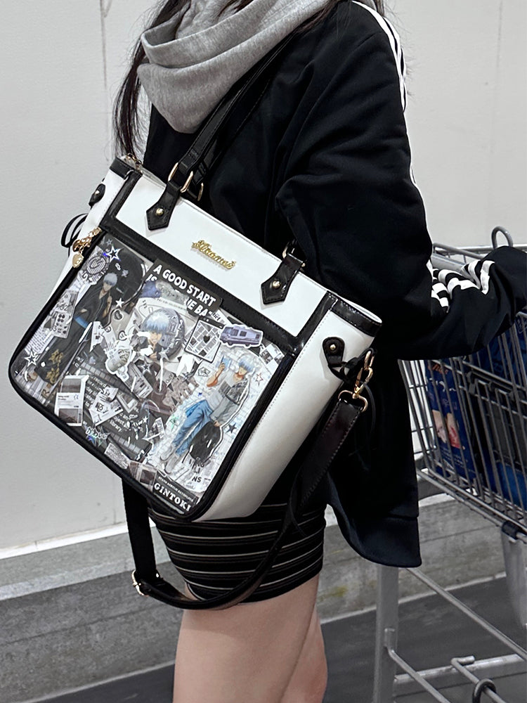 Kawaii Ribbon Itabag Large Capacity Crossbody Bag Multicolor