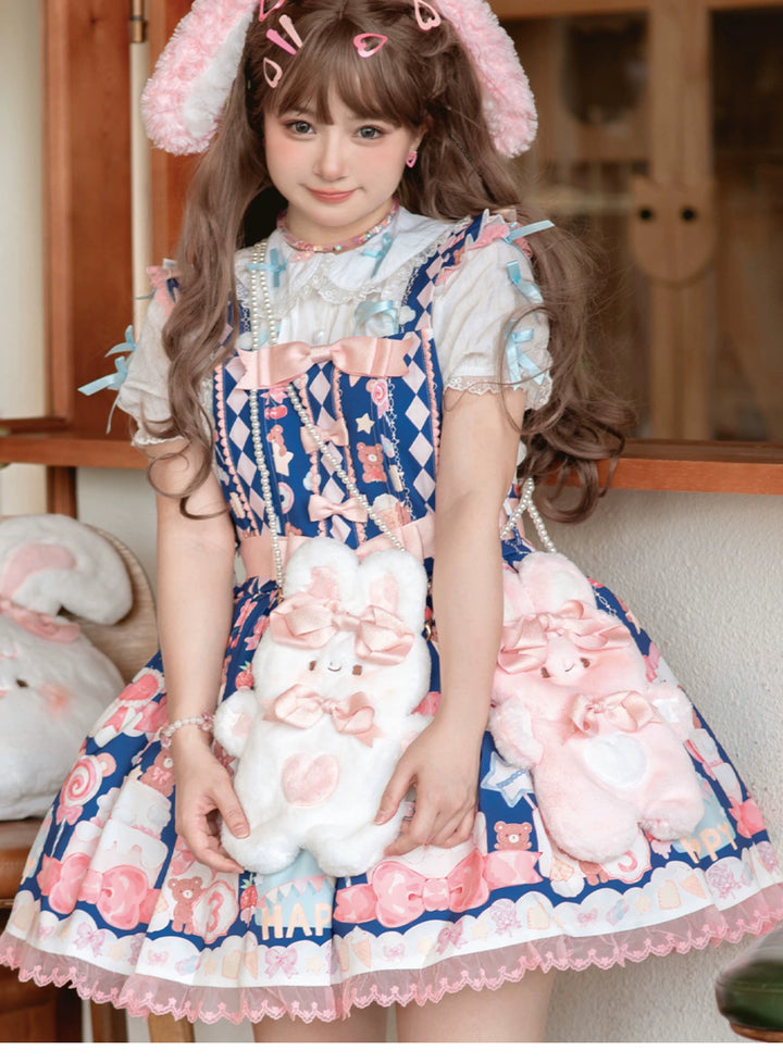 Sweet Lolita Bag Rabbit Crossbody Bag Cute Phone Bag 41086:686080