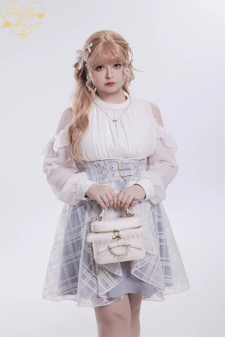 Ryousangata Bucket Hand Bag, Detachable Strap 45132:841650