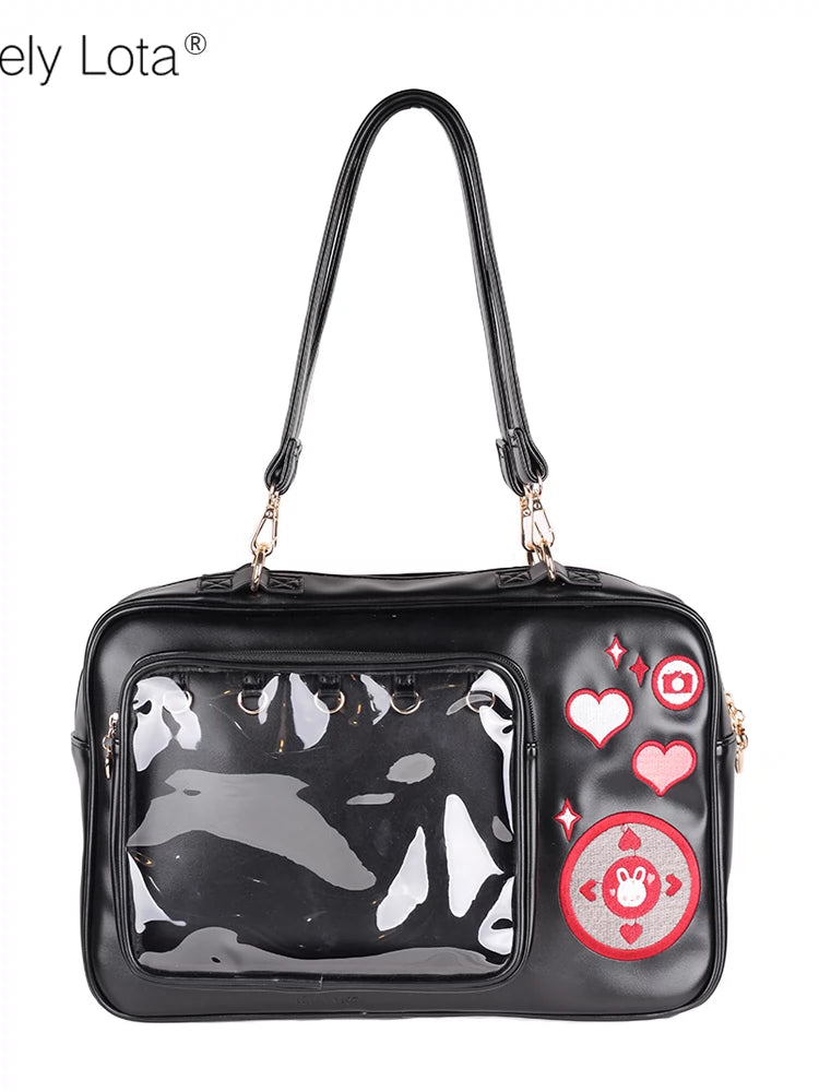 Lolita Ita Bag Kawaii Camera Shaped Shoulder Ita Bag 35774:543530 35774:543530