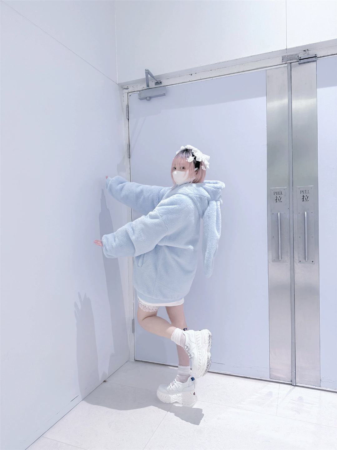 Winter Tenshi Kaiwai Coat, Bunny Ear Hood 44151:802121