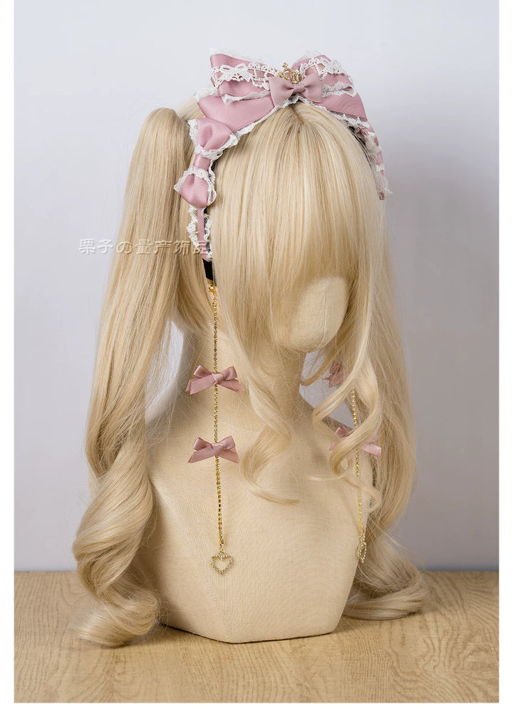 Jirai Kei Bowknot KC, Rhinestone Crown 44956:832807