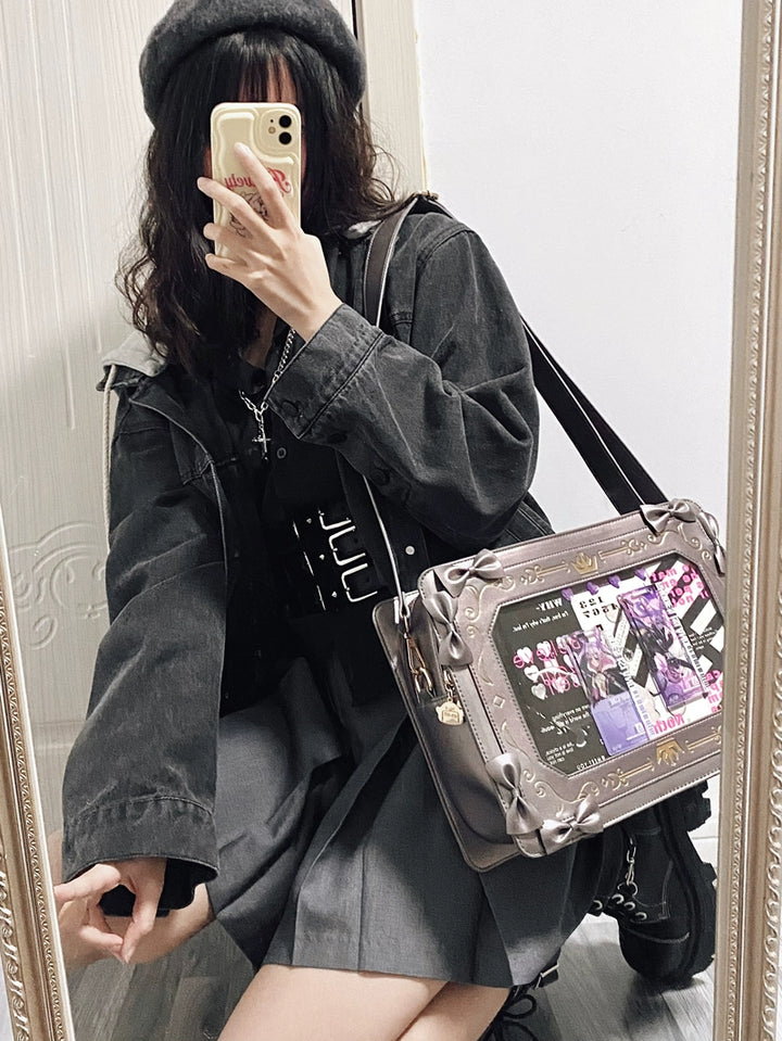 Kawaii Itabag Shoulder Bag Vintage Square Commuter Itabag 37054:545878 37054:545878