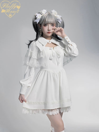Jirai Kei Dress Decorative Waist Cincher Overskirt 36968:545266