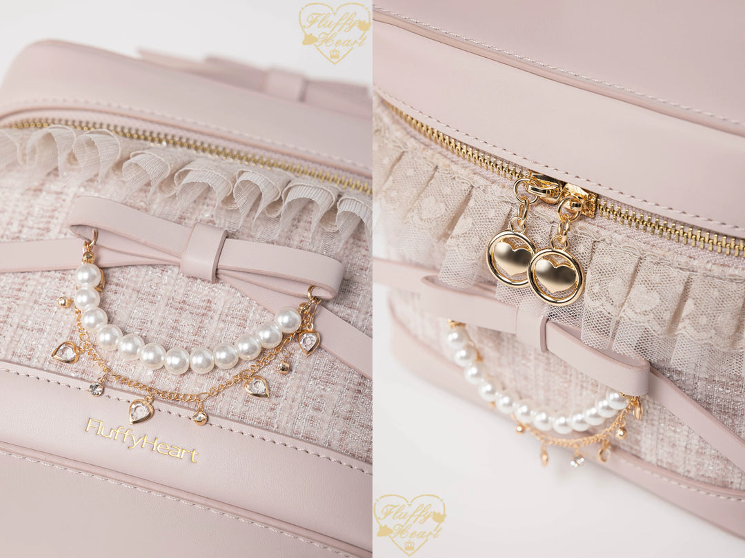 Ryousangata Bucket Hand Bag, Detachable Strap 45132:841668