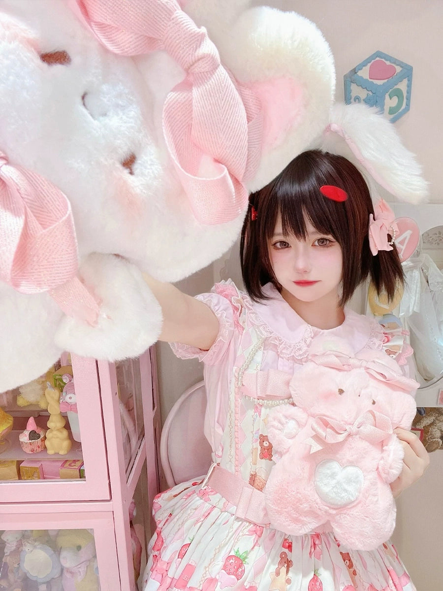 Sweet Lolita Bag Rabbit Crossbody Bag Cute Phone Bag 41086:686108