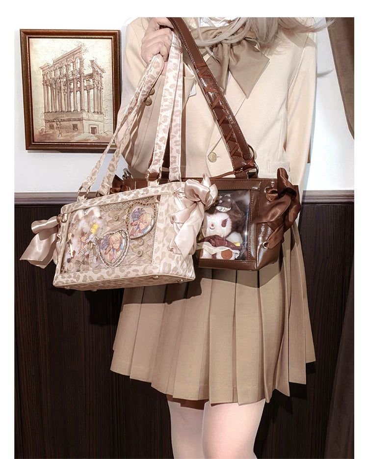 Daily Mini Ita Bag, Clear Window for Dolls & Badges 45427:849571