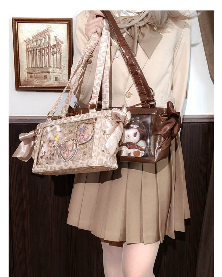 Daily Mini Ita Bag, Clear Window for Dolls & Badges 45427:849571