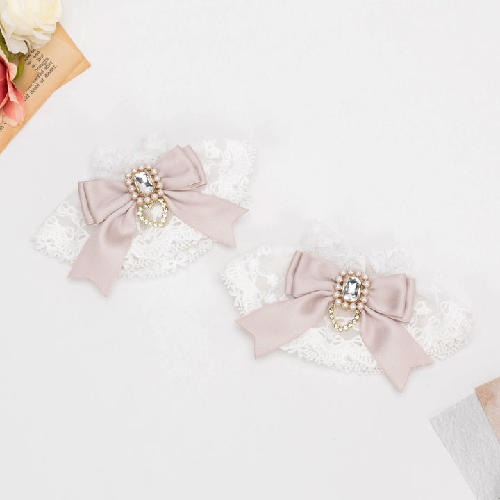 Jirai Kei 3-Layer Lace Bow Lolita J-Fashion Bracelet 21566:311240 21566:311240