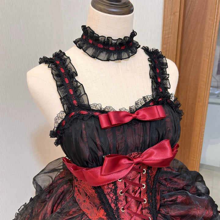 Ballet Lolita Dress Subculture Sweet Spicy Lolita Dress 35312:493040 35312:493040