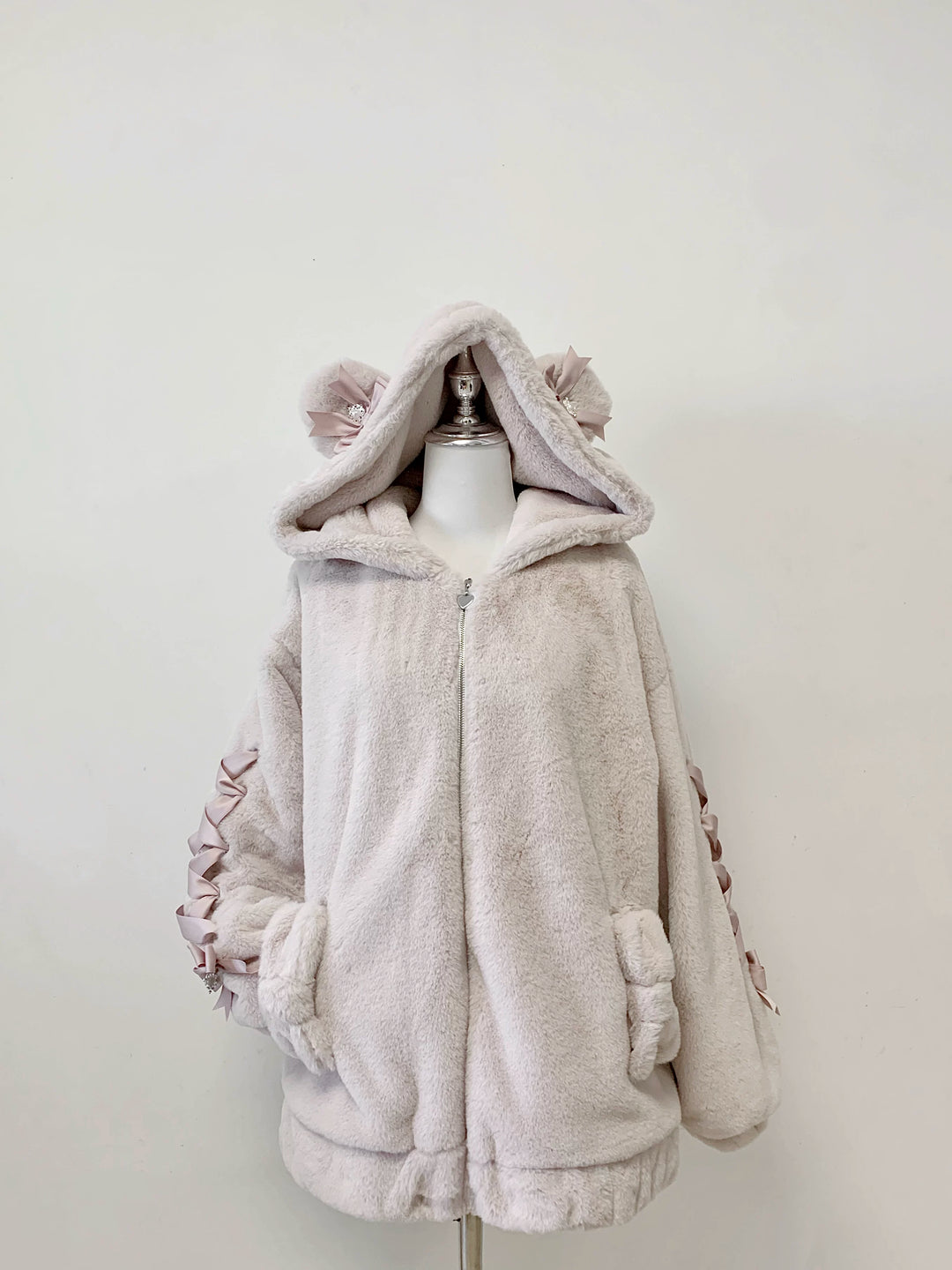 Ryousangata Style Winter Coat, Bear Ear Hood 44414:807519