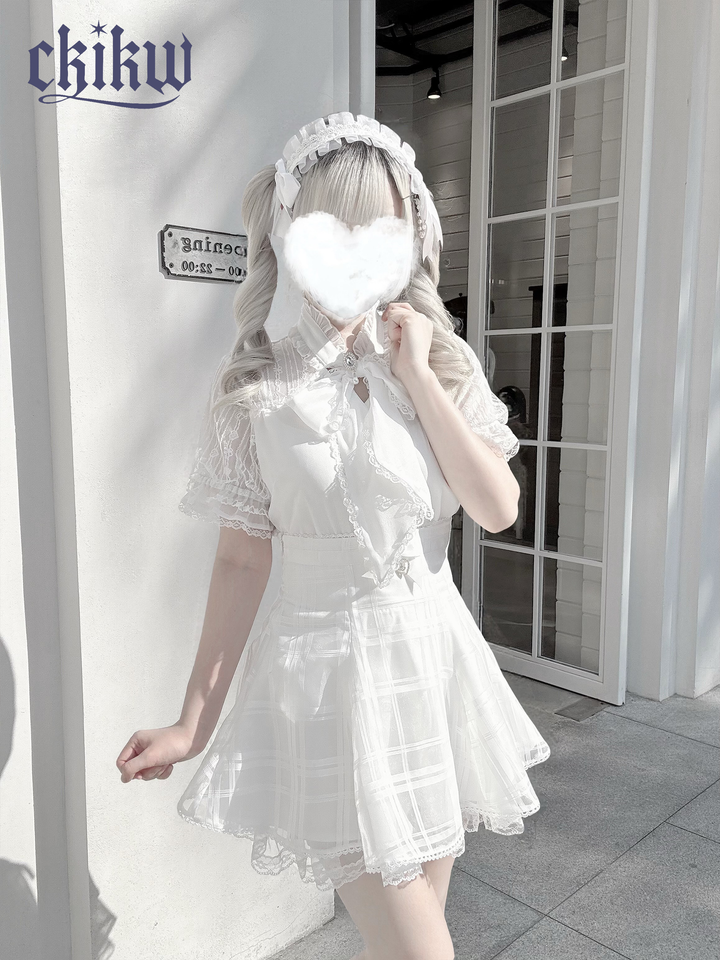 Seiso Kei Organza Skirt, Adjustable Back 43724:783748