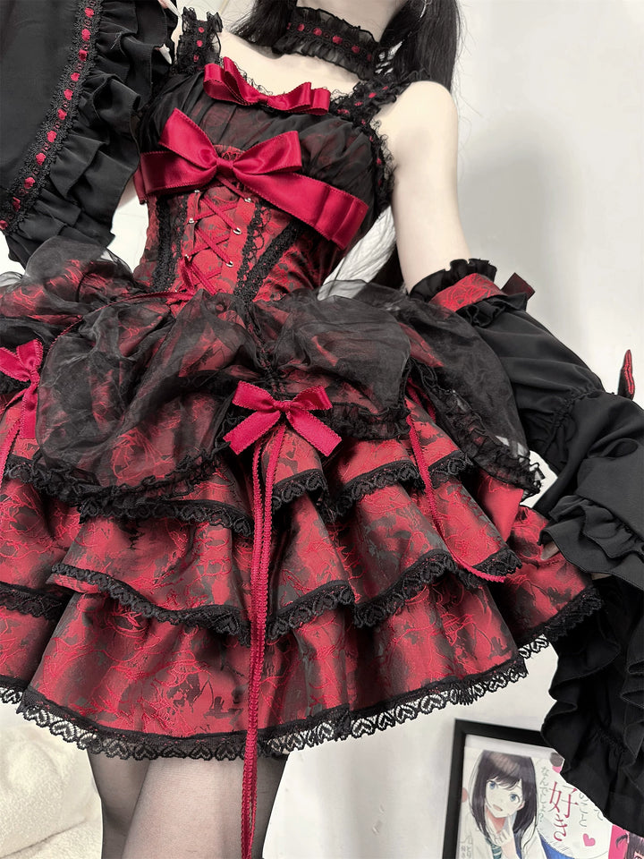 Ballet Lolita Dress Subculture Sweet Spicy Lolita Dress 35312:493052 35312:493052