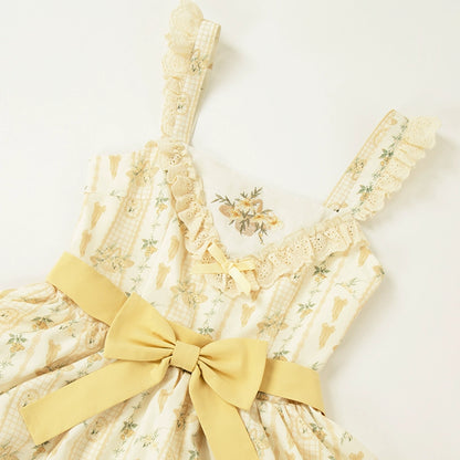 Lolita Dress Cottagecore Dress Embroidery Floral JSK 37114:550752