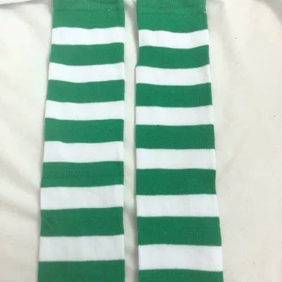 Punk Knee-High Striped Socks, Multiple Colors 45199:839674
