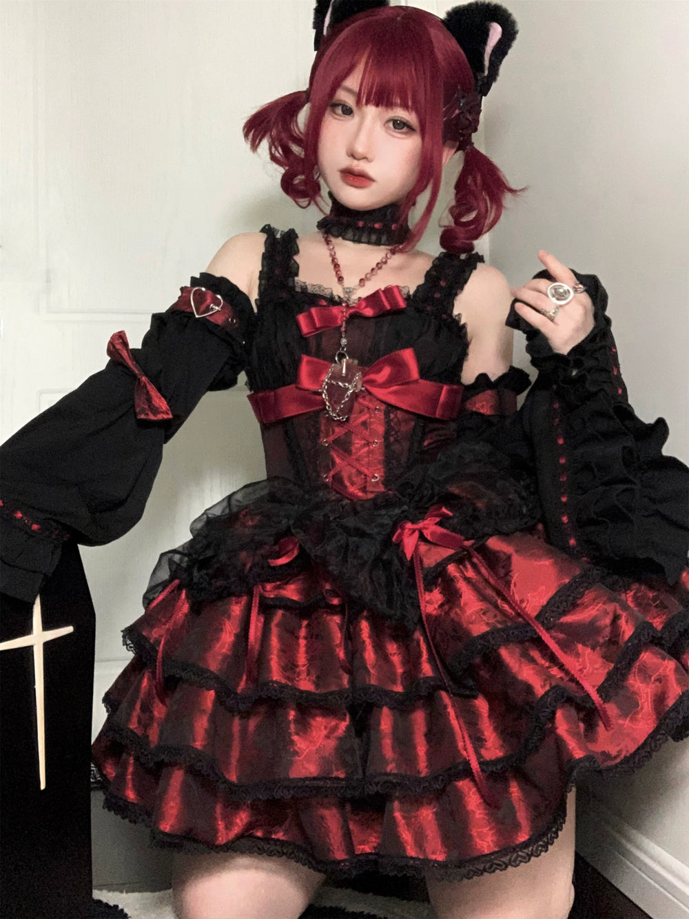 Ballet Lolita Dress Subculture Sweet Spicy Lolita Dress 35312:493030 35312:493030