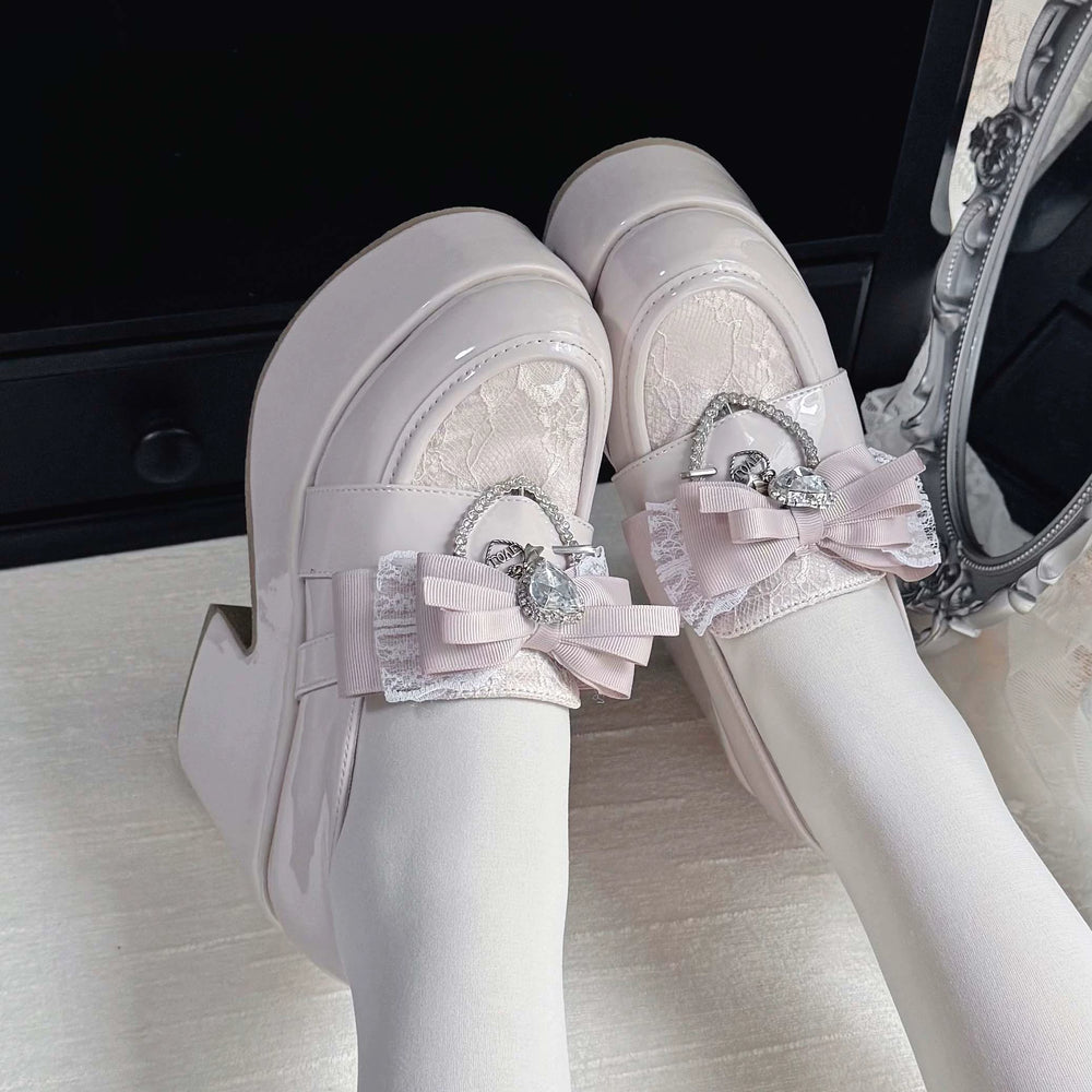 Ryousangata High Platform Heeled Shoes 43986:791619