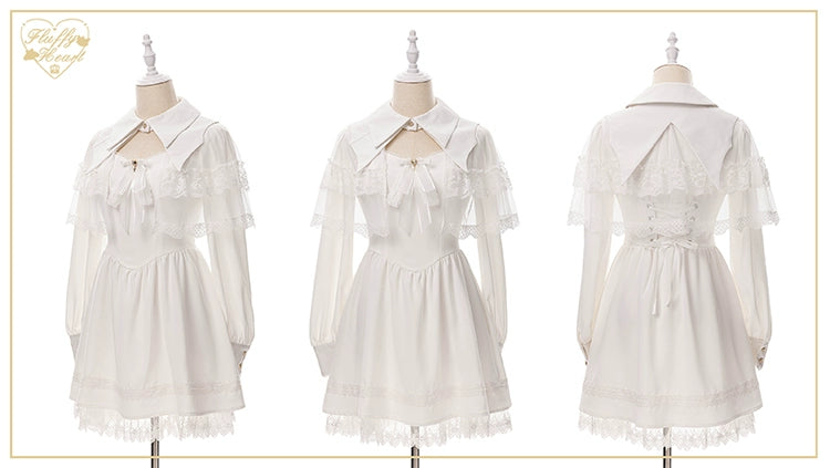 Jirai Kei Dress Decorative Waist Cincher Overskirt (2XL L M S XL) 36968:545200