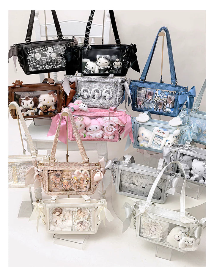 Daily Mini Ita Bag, Clear Window for Dolls & Badges 45427:849565