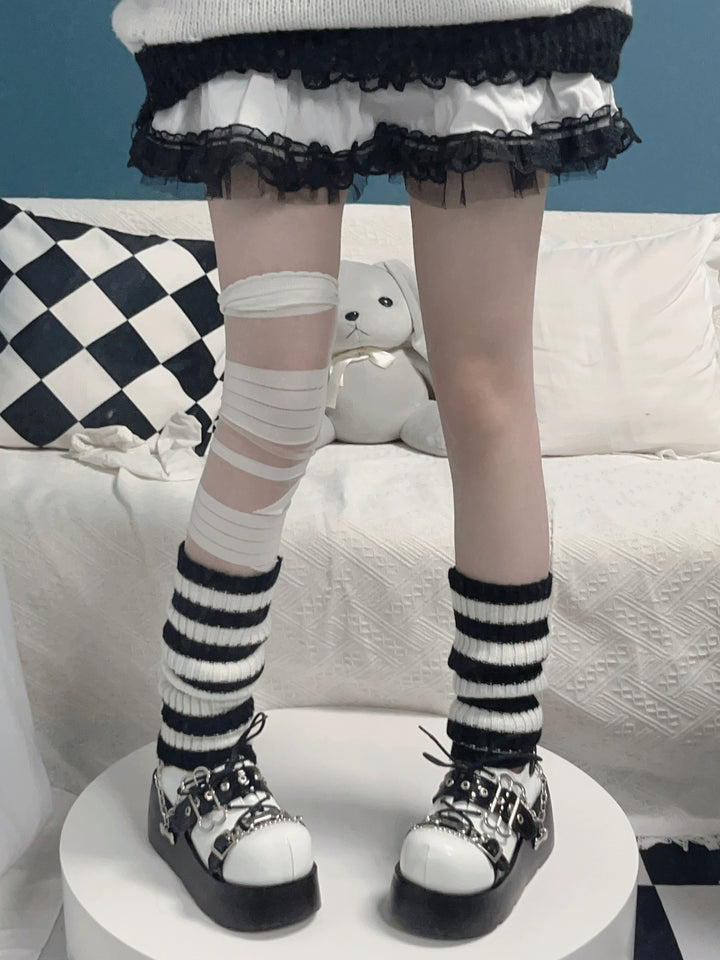 Y2K Platform Shoes Punk Gyaru Fashion Thick-Soled Shoes (34 35 36 37 38 39 40) 38262:594192