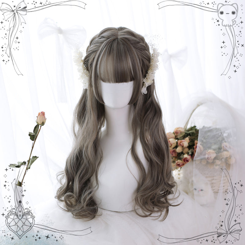 Harajuku Fashion Lolita Long Curly Wig 5Colors 22814:330410 22814:330410