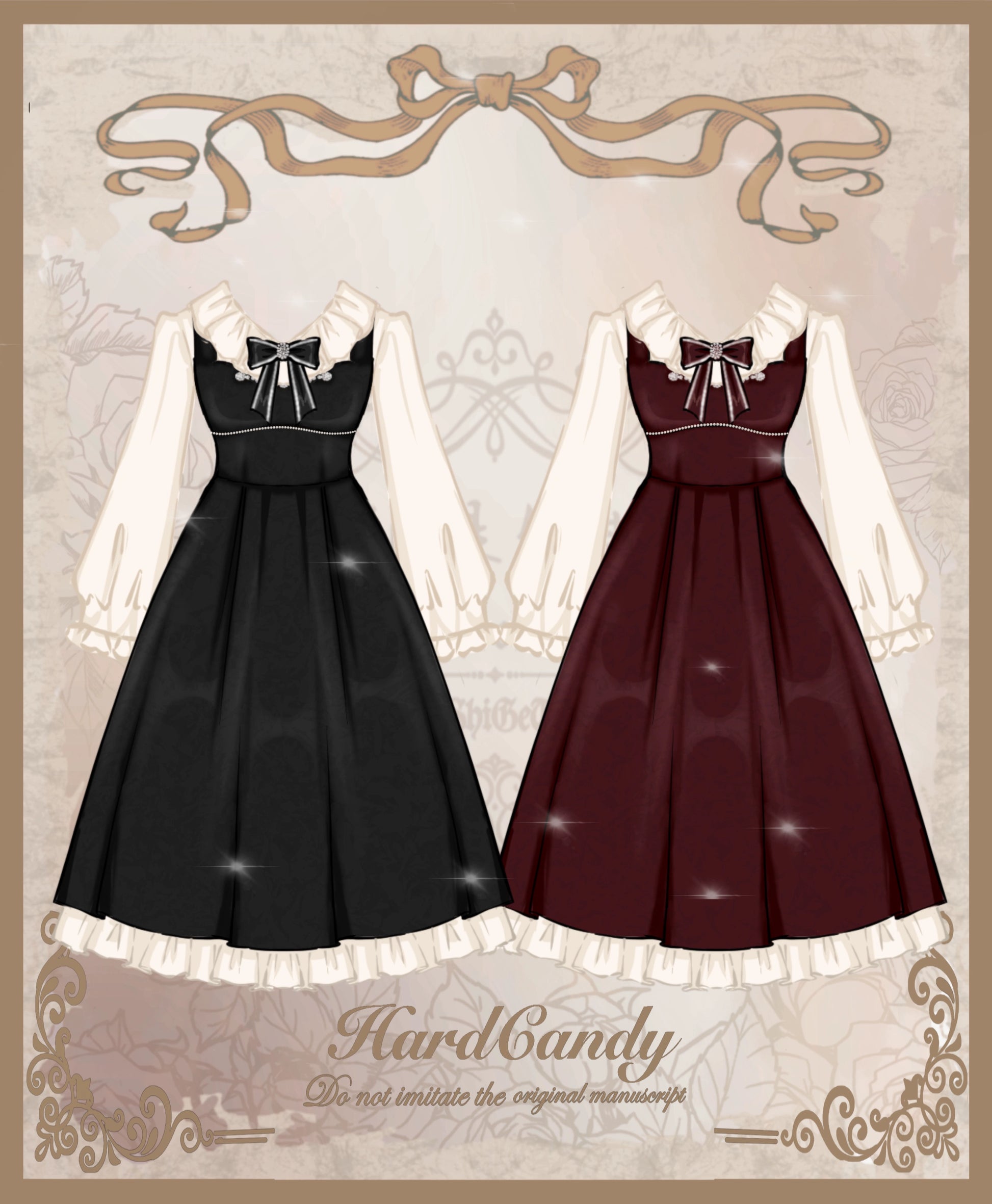 Plus Size French Retro Red Hepburn Fit Dress Set 22686:337094