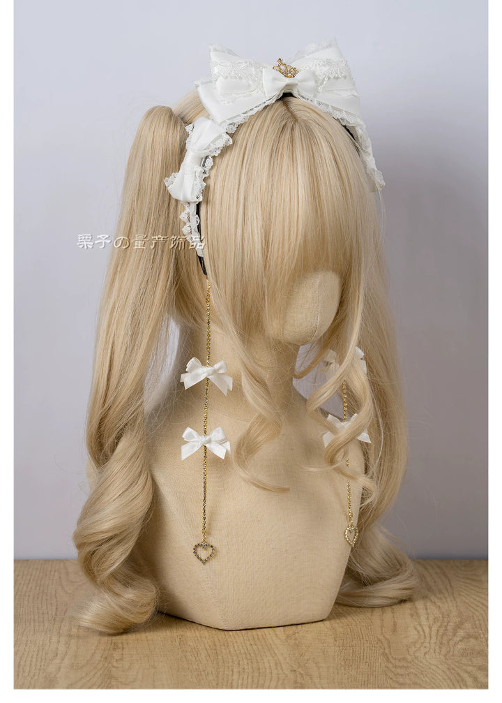 Jirai Kei Bowknot KC, Rhinestone Crown 44956:832785