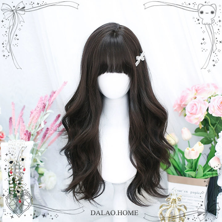 Lolita Wig Natural Long Curly Hair Gentle Straight Hair 35932:507352 35932:507352