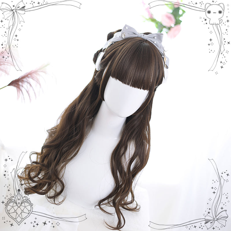 Harajuku Fashion Lolita Long Curly Wig 5Colors 22814:330388 22814:330388