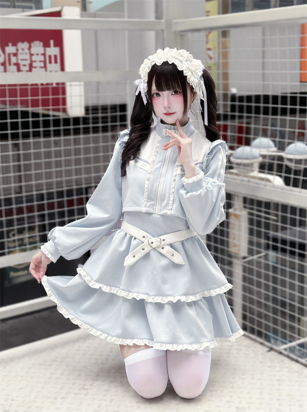 Sport Style Tenshi Kaiwai One-Piece Dress 44072:795769