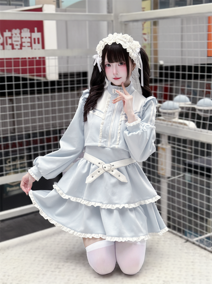 Sport Style Tenshi Kaiwai One-Piece Dress 44072:795769