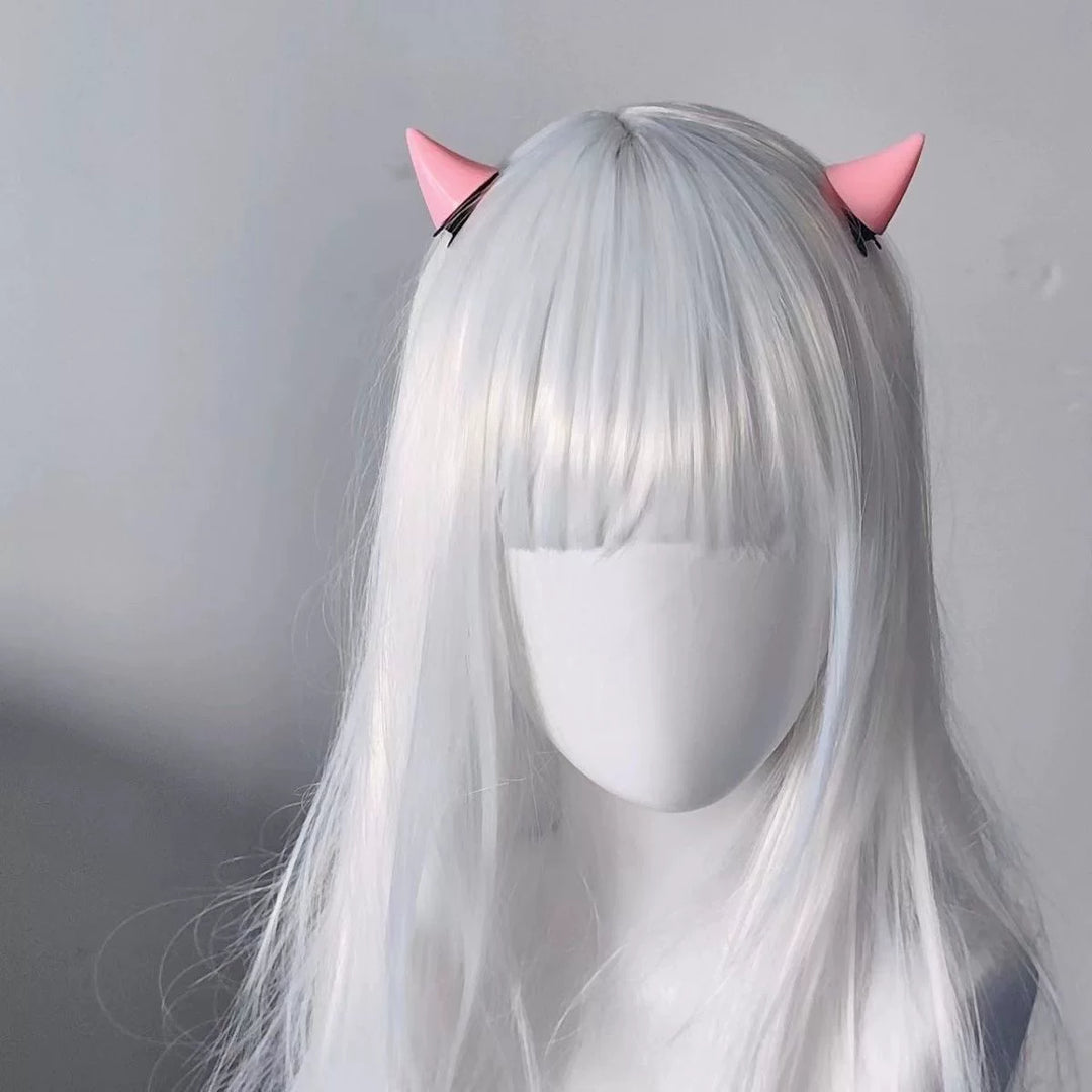 Halloween Multi-color Devil Horn Hair Clips 45937:868597