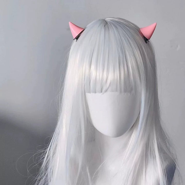 Halloween Multi-color Devil Horn Hair Clips 45937:868597