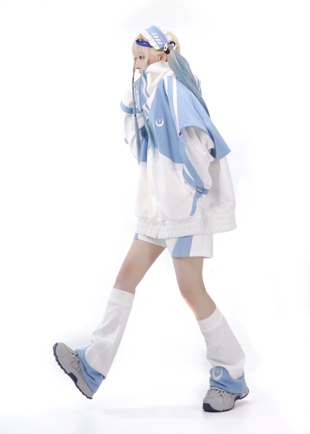 Jirai Kei Coat Tenshi Kaiwai Jacket Loose-fitting Sports Set 29162:548150