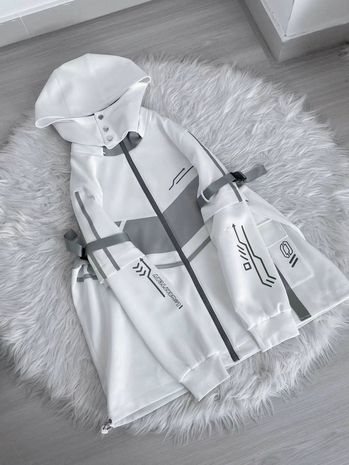 Jirai Kei Sport Jacket Sweatshirt Suit Functional Coat 38504:593142