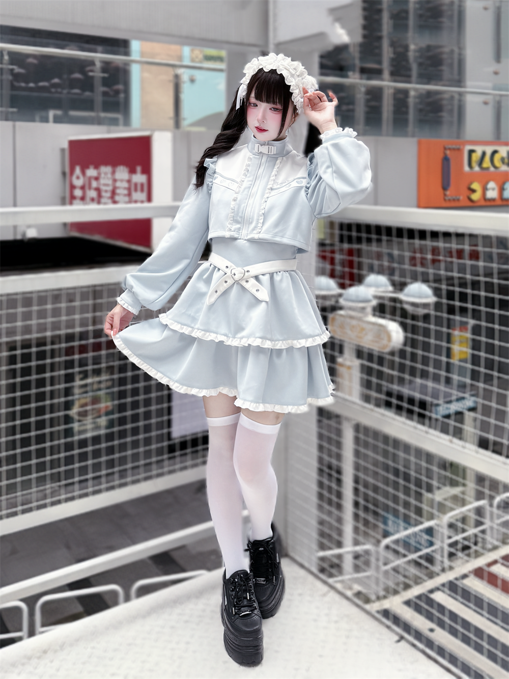 Sport Style Tenshi Kaiwai One-Piece Dress 44072:795751