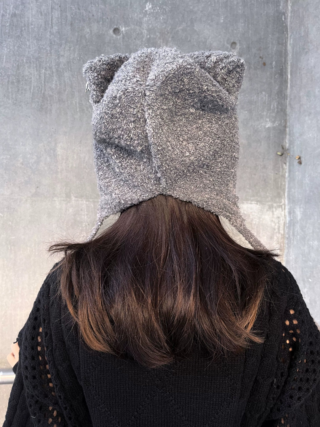 Y2K Winter Hat Japanese Style Knitted Cat Ear Hat 39486:635020