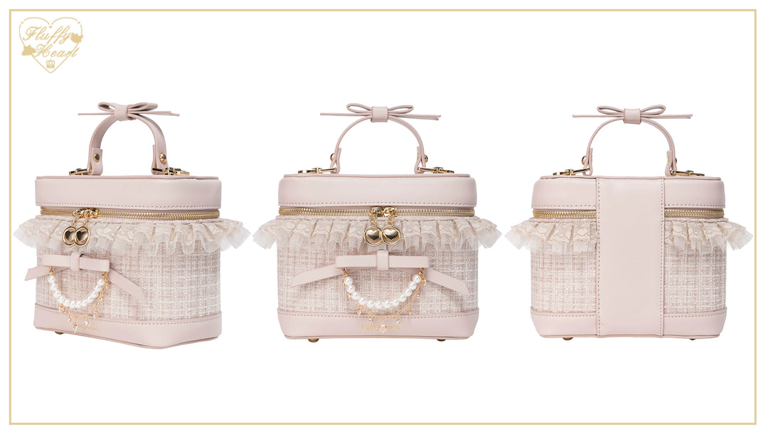 Ryousangata Bucket Hand Bag, Detachable Strap 45132:841659